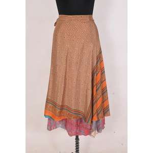 Vintage Short Dress, Summer Wear <b>Maxi</b> Dress, Silk Wrap <b>Skirt</b> for <b>Women</b> Hippie Boho Style Silk Wrap <b>Skirt</b> <b>Women</b> Party Wear <b>Skirt</b> - Product Image 1