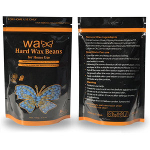 Cera Depilatoria Profesional sin Resina, Cera Dura en Perlas para Depilación, 100g, Perlas de Cera Dura para Depilación de Línea del Bikini - Product Image 5