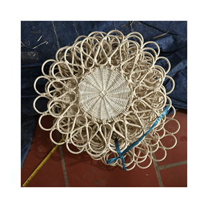 Natural Handwoven Handmade Rattan <b>Placemat</b> Wicker Table Decoration Sets/Rattan Plate Decor - Product Image 5