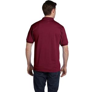 Polo imprimé personnalisé 100% coton pour homme, couleur unie, manches courtes, coupe Slim, du Bangladesh, bon marché - Product Image 2