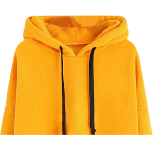 Vestido Sudadera de Invierno Personalizado para Mujer, 100% Algodón, Felpa, Ecológico, Transpirable, Resistente al Viento, Bordado en Relieve, Color Marrón, Cuello Redondo - Product Image 4