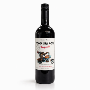 Como Una Moto - Vino Tinto Semiseco 100% Tempranillo 11% ABV Vino Tinto Español 750ml - Product Image 1