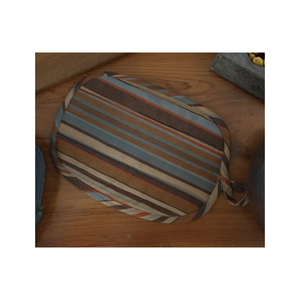 Venta al por mayor 100% algodón bordado acolchado resistente al calor horno almohadilla reciclable sostenible cocina OEM ODM hecho en La India soporte para ollas - Product Image 1