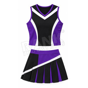 Professional Made School <b>Cheerleading</b> Uniform Custom Printed Teamwear Breathable Lightweight Sportswear - Product Image 2