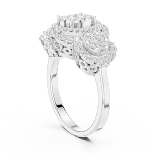 Serene Shine jewels 10K Juego de anillos apilables multicapa para niñas Joyería para mujeres - Product Image 4