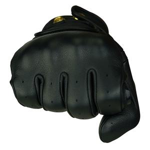 Trendiness Unisex Premium Genuine Classic Modern Leather Guantes de motocicleta Grado profesional Amortiguador - Product Image 3