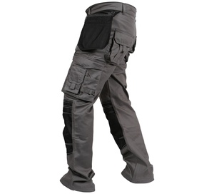 Pantalones de Trabajo de Seguridad Recién Llegados, Tela de Pana, Diseño Recto con Bordado, Cintura Media, 100% Algodón, Precios de Fábrica - Product Image 3