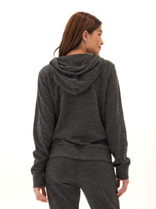 Sudaderas con capucha de estilo moderno para mujer con logotipo personalizado serigrafiado suéter informal de moda para mujer sudaderas y sudaderas con capucha para mujer - Product Image 3