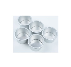 ถาดอบเค้กอลูมิเนียมทรงกลมทำจากอะลูมิเนียมงานหัตถกรรมถ้วยช็อกโกแลตคัพเค้ก - Product Image 2