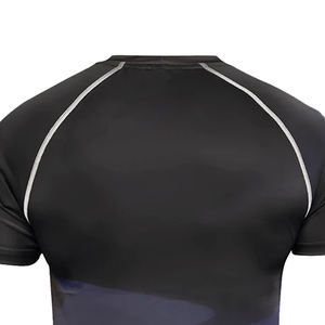 Servicio OEM, logotipo personalizado, superventas, protectores contra sarpullidos para hombres, logotipo personalizado, ropa de artes marciales, entrenamiento, protectores contra sarpullidos para hombres - Product Image 4