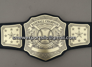 เข็มขัดแชมป์ MMA แบบกำหนดเอง เข็มขัดแชมป์เบสบอลสำหรับผู้ชนะระดับมืออาชีพ - Product Image 2