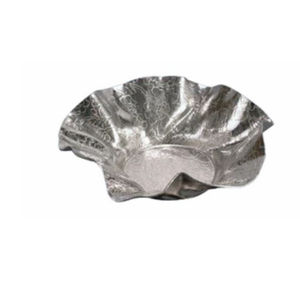 Bol de service en métal aluminium de qualité supérieure Plateau de table élégant Bol de service en fonte d'aluminium fabriqué à la main pour mariage ou événements - Product Image 5