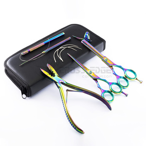 Hot Selling Professional Barber Scissors Set - Thinning & Hairdressing Scissors, Salon Hair Cutting Tools Kit - Product Image 1