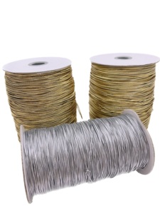 10mm plat tressé écologique bande élastique or argent pour vêtement maison Textile sacs et chaussures couture et artisanat - Product Image 6