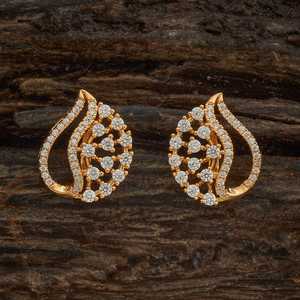 Boucles d'oreilles tendance vintage en zircon, motifs goutte d'eau, boule et fleur, en alliage de zinc, laiton, cuivre, perles et diamants pour les fêtes - 182466 - Product Image 1