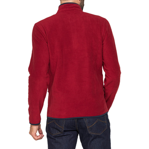 Sweat-shirt d'hiver pour homme à col montant, imprimé sur mesure, de haute qualité, entièrement zippé, en polyester tricoté, polaire, imperméable - Product Image 6