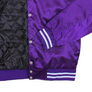 เสื้อแจ็คเก็ตผ้าซาตินสำหรับผู้หญิง ดีไซน์หรูหรา น้ำหนักเบา เนื้อผ้ามันเงา เหมาะสำหรับใส่ลำลอง - Product Image 4