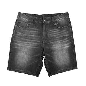 Ropa de calle de mezclilla holgada de pierna ancha y cintura alta para hombre, ropa de calle de moda de verano personalizada bordada oscura XS patrón de Hip Hop - Product Image 3