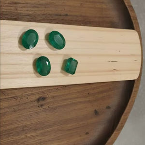 Piedra Esmeralda Perfecta, Forma Octogonal, Piedras Preciosas Sueltas, Color Verde, Esmeralda Natural de Zambia, Calidad Cu, 20% de Descuento y Regalo de Año Nuevo - Product Image 3