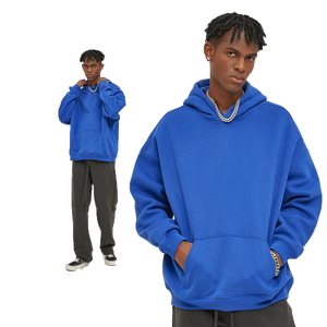 AutumnWinter New Loose fit Felpa fleece 360g Heavyweight Hoodie Hombres Sudaderas con capucha de gran tamaño - Product Image 1