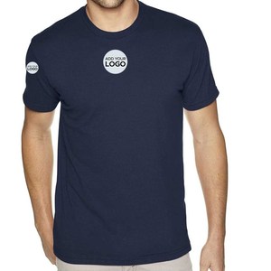 Camiseta personalizada de manga corta con cuello redondo, perfecta, mezcla de 50% poliéster, 25% algodón y 25% rayón. - Product Image 1