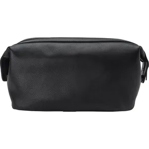 Étui de beauté en cuir Flynn personnalisé pour organiser les gadgets de voyage - Product Image 2