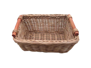 Cesta de Almacenamiento Decorativa de Mimbre de Ratán Natural Tejida a Mano de Alta Calidad, Estilo Vintage, Ecológica, para Organizar la Cocina - Product Image 2