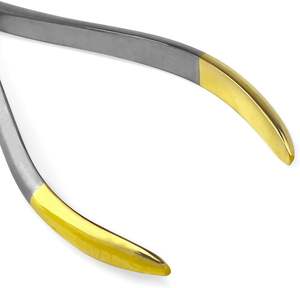 Coupe-fil dur dentaire à usage professionnel Instruments orthodontiques Pinces en acier inoxydable pour couper les fils d'arc durs - Product Image 4
