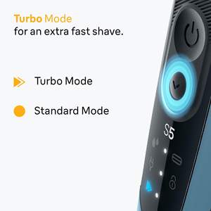 Afeitadora Eléctrica para Hombre, 50 Minutos de Autonomía, Inalámbrica, con 2 Accesorios, Resistente al Agua IPX7, Afeitadora Húmeda/Seca, Lavable, para Afeitar la Cara - Product Image 5