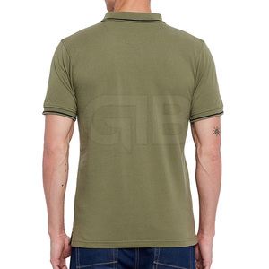 เสื้อยืดแขนสั้นผู้ชายรุ่นใหม่ แห้งเร็ว ผ้าฝ้าย 100% ดีไซน์เรียบง่าย ไซส์ใหญ่ ผ้าถัก - Product Image 3