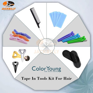 Pince à ruban adhésif Pince professionnelle pour extension de cheveux à surface plane Outils pour ruban adhésif dans l'extension de cheveux Bande dans les outils pour cheveux - Product Image 4