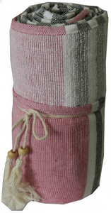 100% coton adulte turc Poncho à séchage rapide tissé rayé Style moderne pour voyage plage vacances utilisation toutes saisons - Product Image 4