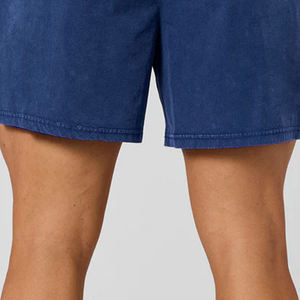 Wholesale Custom <b>Men's</b> Fitness <b>Shorts</b> Breathable <b>Vintage</b> Streetwear with Elastic Waist for Gym Training & Workout Solid Pattern - Product Image 4