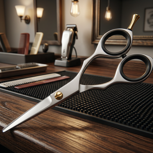 Ciseaux de coiffeur en acier inoxydable réglables professionnels fournitures de Salon de coiffure droites dentelées Super pointues pour les soins de beauté - Product Image 1
