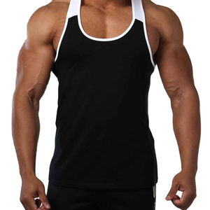 Top qualité OEM hommes débardeur musculation vêtements de sport haute qualité hommes décontracté débardeur unisexe Slim Fit - Product Image 4