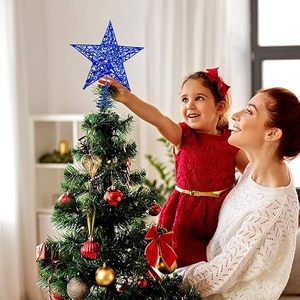 ผ้าซานต้าคลอสไฟฟ้าอุปกรณ์ตกแต่งคริสต์มาสฐานเครื่องประดับโลหะดาวในราคาที่ดีที่สุดสำหรับตกแต่งบ้าน - Product Image 1