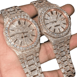 Best Quality Custom Watch for <b>Men</b> Iced Out Moissanite Watch Diamond Studded Hip Hop Diamond Jewelry - Product Image 1