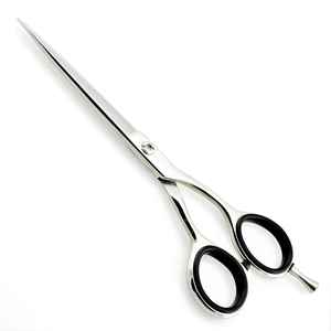 Ciseaux de coiffeur pliables droits et pointus en acier inoxydable de la meilleure qualité pour droitier pour la coiffure - Product Image 4