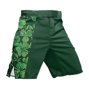 Shorts de boxe MMA pour hommes adultes de bonne qualité, extensibles, respirants, légers, tissu à séchage rapide, design par sublimation, vêtements de combat BJJ - Product Image 3