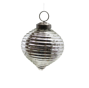 Artesanías decorativas de vidrio/hierro, adornos colgantes de Navidad, adornos de Color naranja para colgar, personalizados a granel - Product Image 6