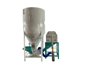 Línea de Producción Automática de Alimento en Polvo 2-6 T/H con Báscula Electrónica y Mezcladora para Procesamiento de Alimento para Pollos, Cerdos y Ganado - Product Image 3