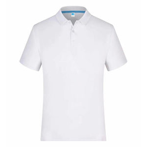 Venta al por mayor de camisetas polo con logotipo personalizado para hombre Polo de golf 100% camiseta de poliéster con logotipo personalizado para hombre liso - Product Image 2