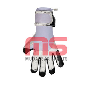 Gants de gardien de but en cuir respirant pour l'extérieur, vente en gros, sur mesure, haute qualité, antidérapants, durables, gants de football - Product Image 3