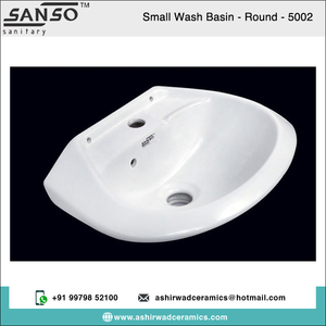 Robinet monotrou de lavabo en céramique blanche de qualité superlative Vente dans le monde entier pour une utilisation luxueuse dans la salle de bain - Product Image 2