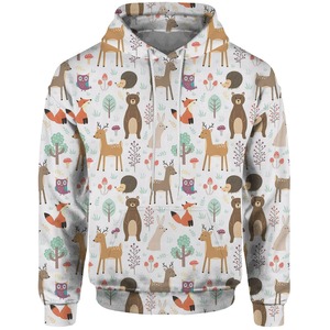 Vente en gros pulls à capuche respirants et décontractés pour hommes design personnalisé 100% coton nouveau sublimation teint uni automne - Product Image 5