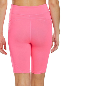 Haute qualité populaire Nature couleur été vêtements actifs entraînement Yoga Shorts femmes taille haute Shorts trois points femmes Shorts de sport - Product Image 3
