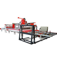 Hualong maschinen HKNC-400L italienische CNC marmor quarz platte schnittlinie stein brücke säge mit förderband vakuumheber