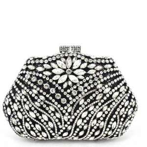 Cartera con lentejuelas multicolor para mujer, bolso de noche, elegante, de lujo, para fiesta nupcial, graduación, bolso de mano para boda - Product Image 4