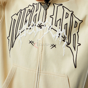 Sudadera con capucha de gran tamaño para hombre de alta calidad 450GSM Heavyweight Loose Fit Streetwear Pullover Sudadera con capucha con estampado gráfico personalizado - Product Image 5