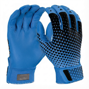 Gants de frappe de baseball de haute qualité, prix de gros personnalisé, excellente protection, sensation naturelle, gants de frappe de softball élégants - Product Image 3